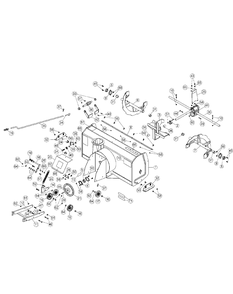 General Assembly 44-Inch 2011 And Before Diagram and Parts List for 19A40019 44Inch-100 Cub Cadet Lawn Tractor